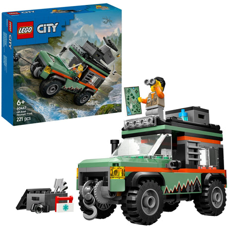 Lego City 60447 Pojazd terenowy 4x4 w góry