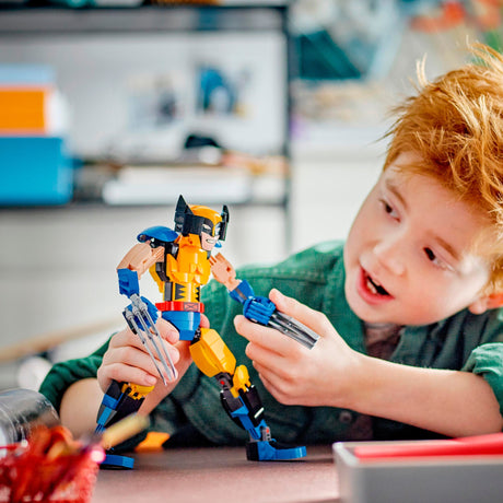 Lego Marvel - zabawka konstrukcyjna z figurką rosomaka (76257)