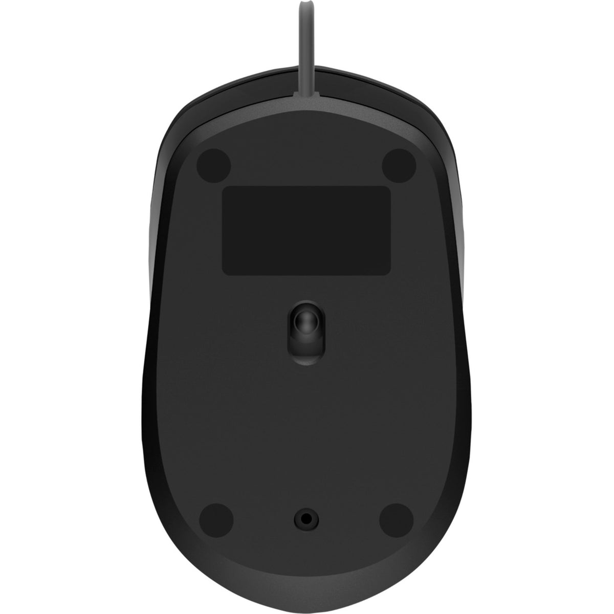Mysz HP 150 z kablem (czarna, 1600 dpi)