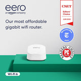 Router siatkowy Eero 6+ WiFi router siatkowy (biały)