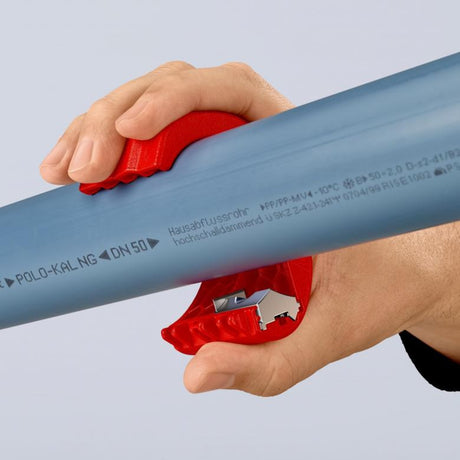 Obcinak do rur Knipex bix 90 22 10 bk (czerwony niebieski)