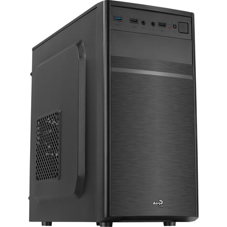 Obudowa typu mini tower Aerocool CS-103 (czarna | 3x USB-A)