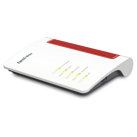 Fritz! router międzynarodowy box 4630 edycja (biały czerwony, mesh Wi-Fi, 2,5 Gbit s)
