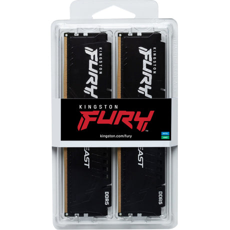 Kingston fury bestia 16 GB ddr5-5600 (2x 8 GB) RAM (czarny, kf556c36bbek2-16, expo)