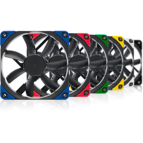 Noctua nf-s12a pwm chromax.black.swap wentylator do obudowy (czarny, 120 x 120 x 25 mm)