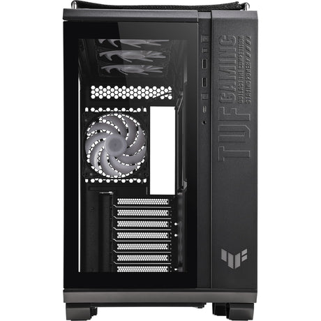 Obudowa Asus tuf gaming gt502 plus midi tower (czarna | 2x USB-A | 1x USB-C | szkło hartowane)