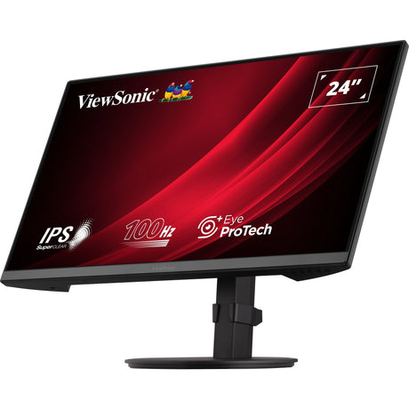 Monitor Viewsonic vg2408a 24 (czarny, 1x HDMI, 1x Display Port, USB-C, USB-A, dźwięk, 100 Hz)