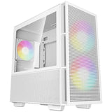 Obudowa mini tower Deepcool ch360 (biała | 1x USB-A | 1x USB-C | RGB | okienko)