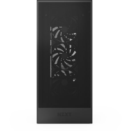 Obudowa midi tower Nzxt h7 flow (2024) (czarna | 2x USB-A | 1x USB-C | szkło hartowane)