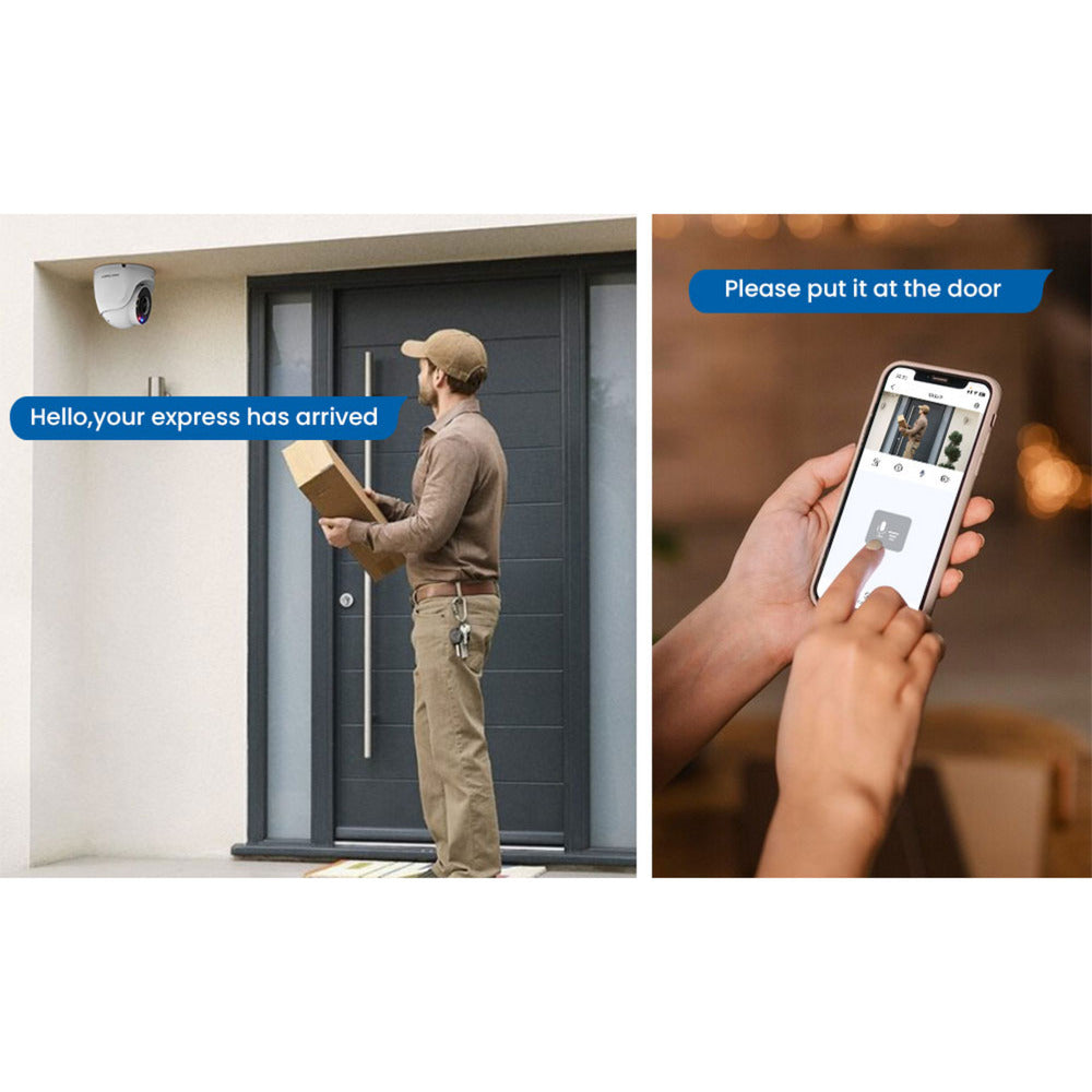 Foscam W5EP, kamera IP 3K 5MP QHD PoE (biała)