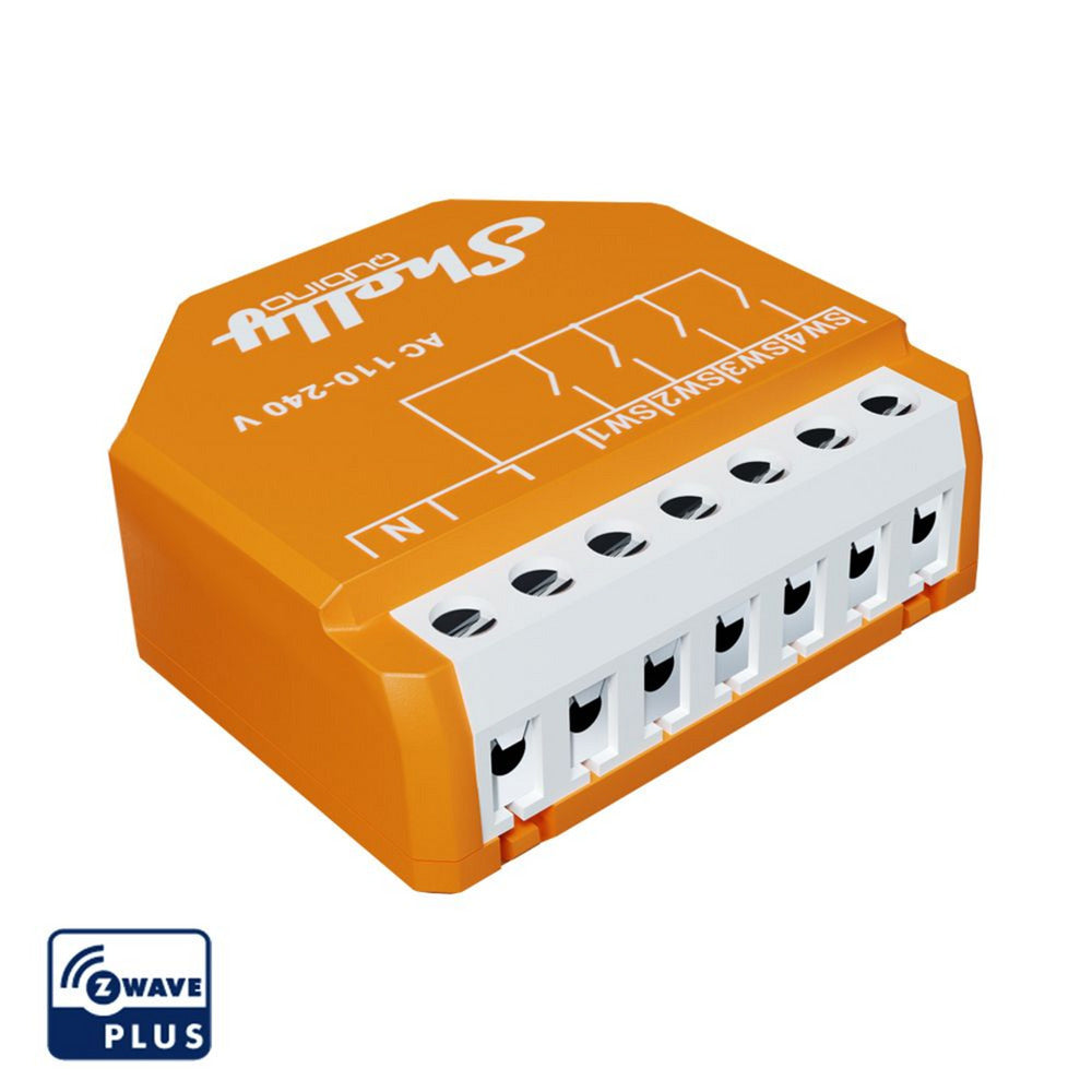 Przełącznik Shelly Wave i4 lr (eu) (pomarańczowy, z-wave)