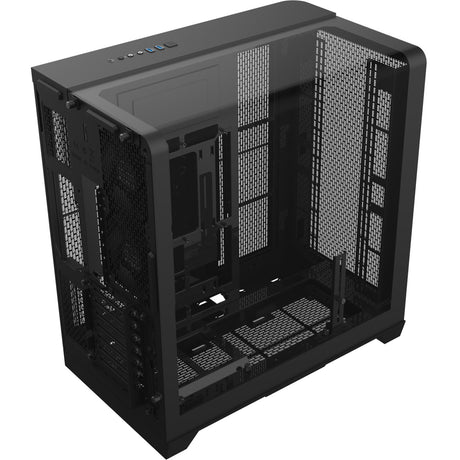 Obudowa Midi Tower Thermaltake View 390 Air (czarna | 2x USB-A | 1x USB-C | szkło hartowane)