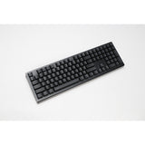 Ducky zero 6108 klasyczna czarna mechaniczna klawiatura do gier rgb (czarna, układ amerykański (qwerty), wiśnia mx2a niebieska, 100%, diody rgb, double-shot pbt, hot swap, 2,4 ghz | bluetooth | usb-c)