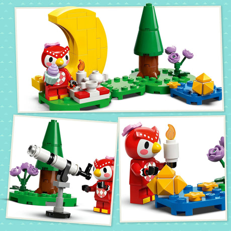 Lego Animal Crossing obserwując gwiazdy z Celeste - 77053