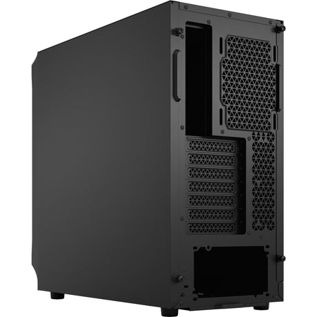 Fractal design focus 2 czarna solidna obudowa midi tower (czarna | 2x USB-A)
