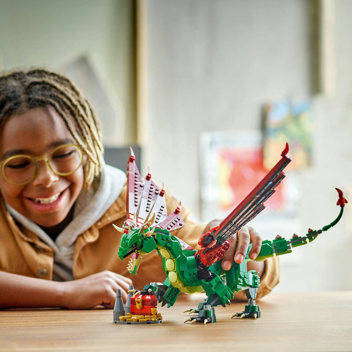 LEGO Creator 3w1 średniowieczny smok - 31161
