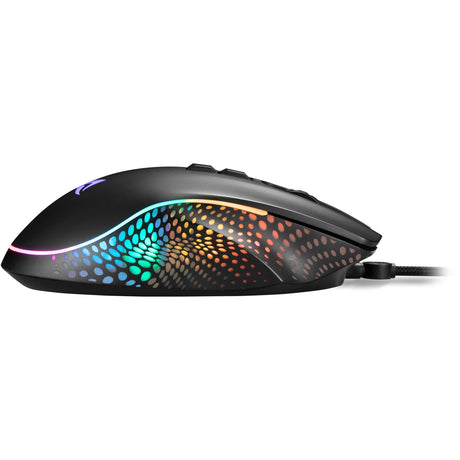 Mysz do gier Sharkoon Shark Force III (czarna, 400 - 12800 dpi, diody LED RGB)