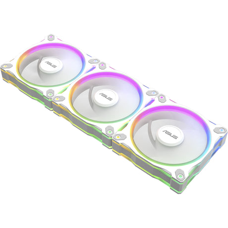 Wentylator wsteczny Asus prime mr120 argb - potrójne opakowanie wentylatorów (biały, 3 sztuki, 120 x 120 x 28 mm, 3 sztuki)