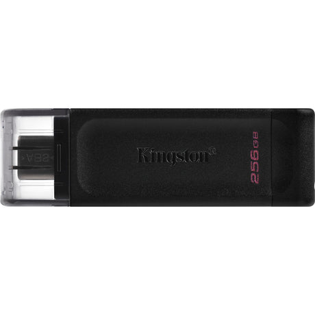 Pendrive Kingston Data Traveler 70 256 GB (czarny, DT70 256 GB, USB-C 3.2 gen 1)