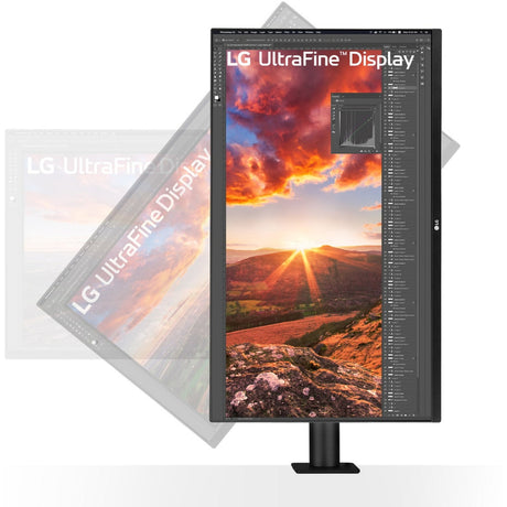 Monitor LG Ergo IPS z USB Type-C 31.5 4K UHD (czarny, 2x HDMI, 1x Display Port)