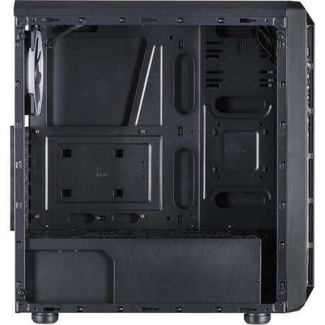 Obudowa midi tower Inter-tech c-3 saphir (czarna | 3x USB-A | okienko)