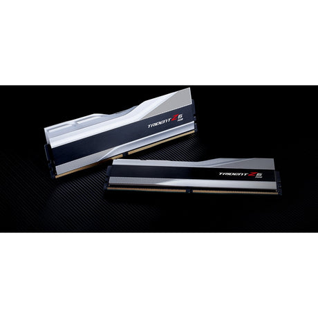 G.skill trident z5 rgb 32 gb ddr5-6400 (2x 16 gb) RAM (srebrny, f5-6400j3239g16gx2-tz5rs, xmp 3.0)