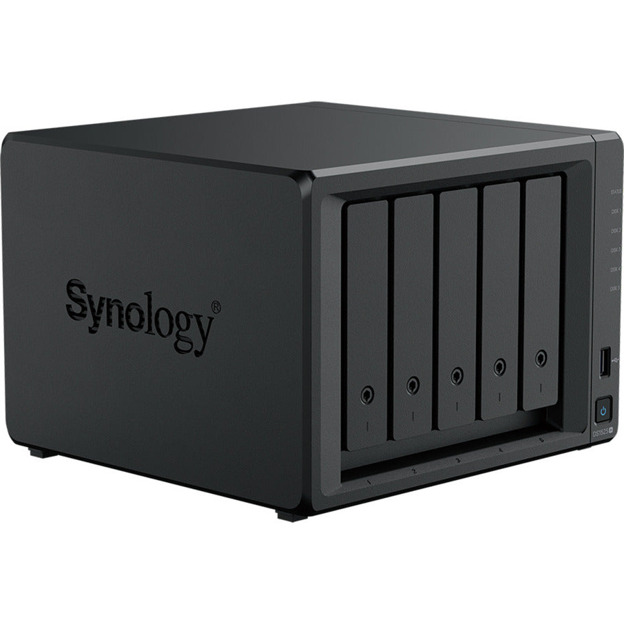 Stacja dyskowa Synology ds1525+ nas (czarna, 2x LAN, USB)