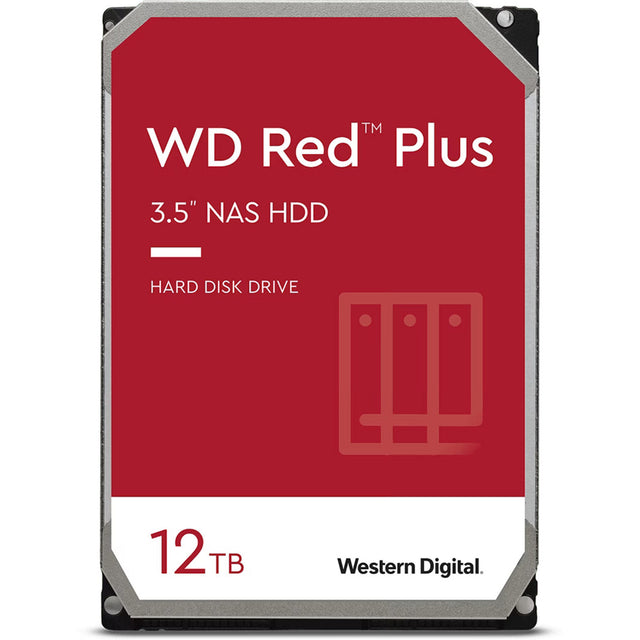 Dysk twardy WD Red Plus 12 TB (120EFGX, SATA 600, 24 7, AF)