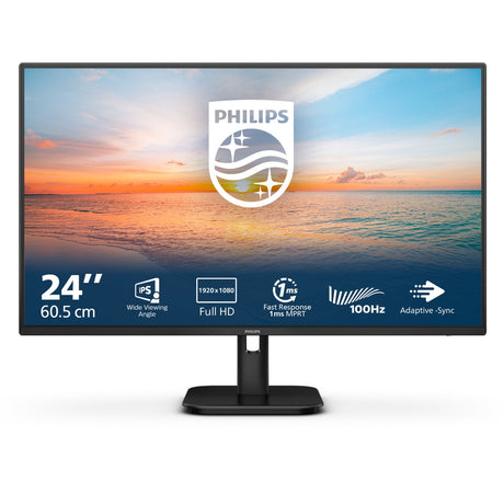 Monitor Philips 24e1n1100a 00 23,8 (czarny, HDMI, VGA)