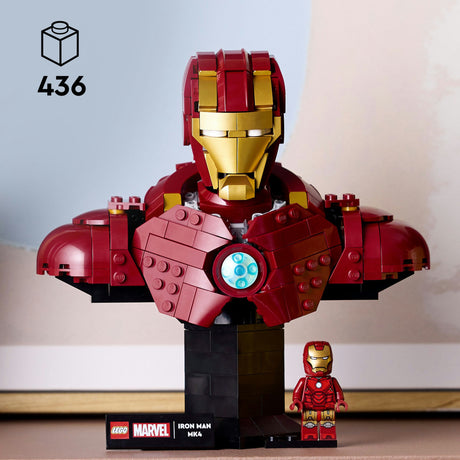 Lego Super Heroes Marvel 76327 Popiersie Iron Mana MK4