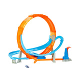 Tor wyścigowy z ogromną pętlą Hot Wheels i chaosem