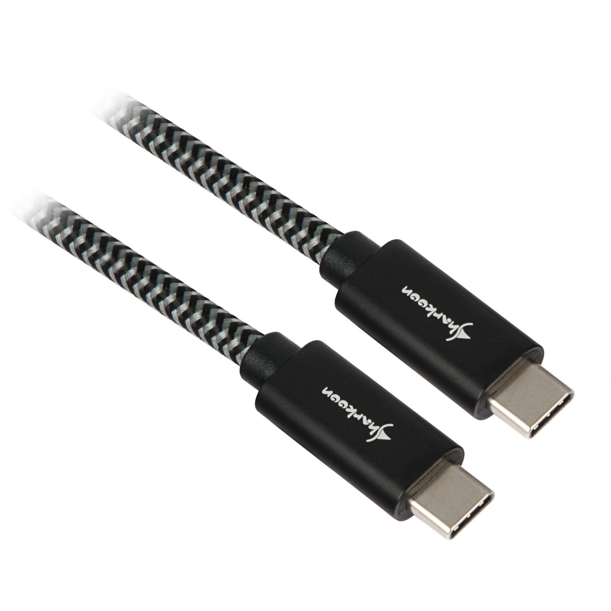 Kabel Sharkoon USB 3.2, USB-C > USB-C (czarno-szary, 0,5 metra)