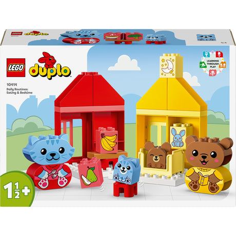 Lego duplo - codzienne nawyki - zabawki konstrukcyjne do jedzenia i spania (10414)