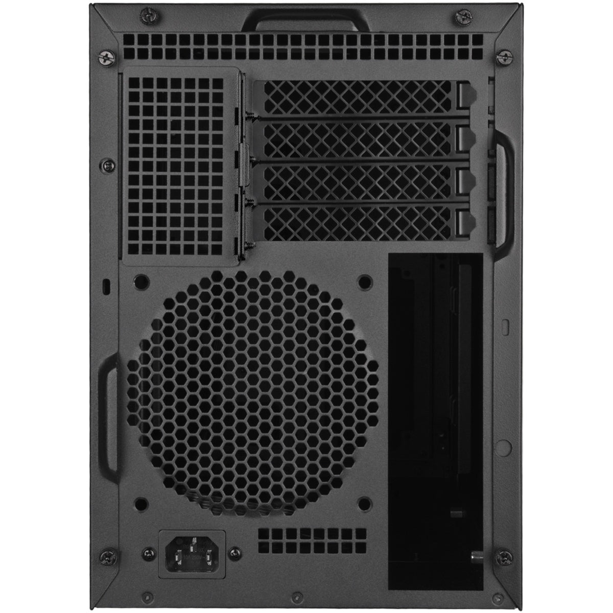 Obudowa mini tower Silverstone Sugo 17 (czarna | 2x USB-A | 1x USB-C)