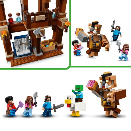 Lego Minecraft arena w leśnej rezydencji - 21272