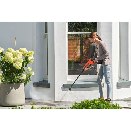 Myjka wysokociśnieniowa Black+decker bcpc18b-xj 18 V (pomarańczowo-czarna, akumulator i ładowarka nie wchodzą w skład zestawu)