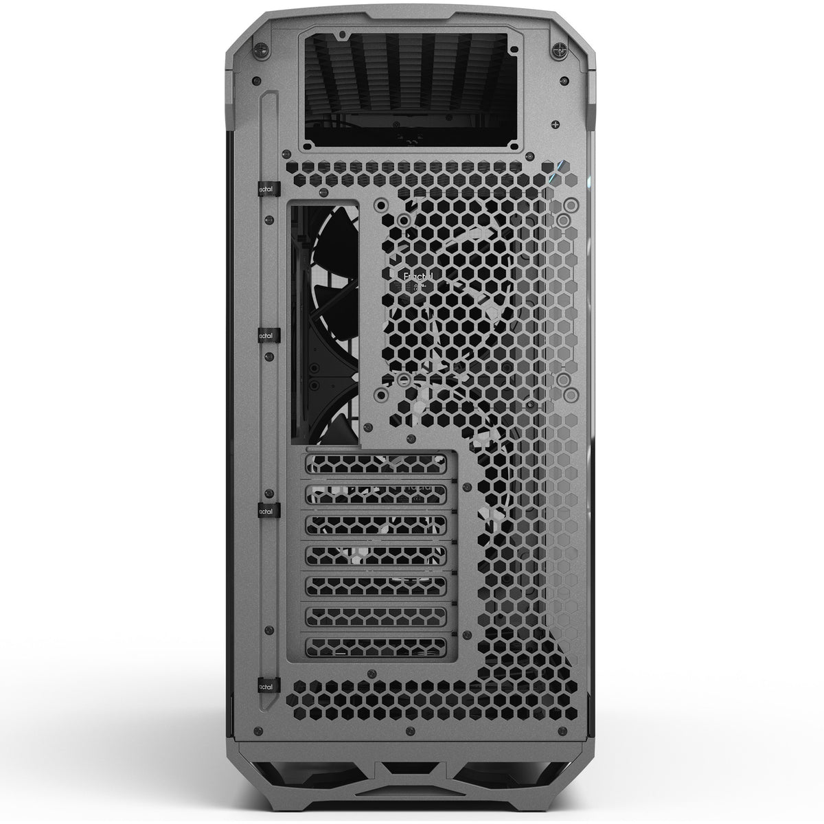 Fractal design torrent grey tg jasna odcień obudowy midi tower (szary | 2x USB-A | 1x USB-C | szkło hartowane)
