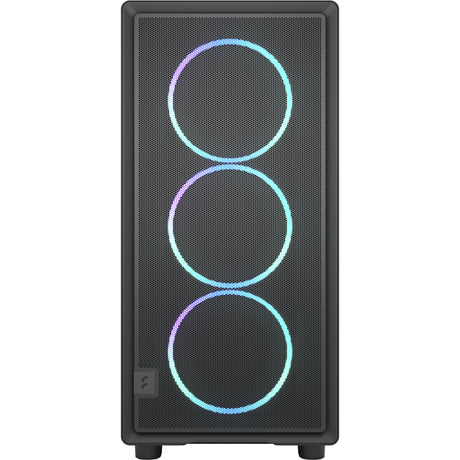 Fractal design epoch xl tg rgb obudowa midi tower (czarna | 2x usb-a | 1x usb-c | rgb | szkło hartowane)