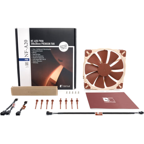 Wentylator do obudowy Noctua nf-a20 pwm (kremowy, 200 x 200 x 30 mm)