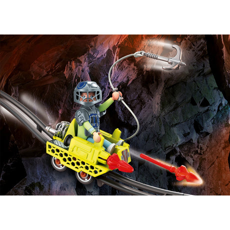 Playmobil Dino Rise - zabawka konstrukcyjna krążownika kopalnianego (70930)