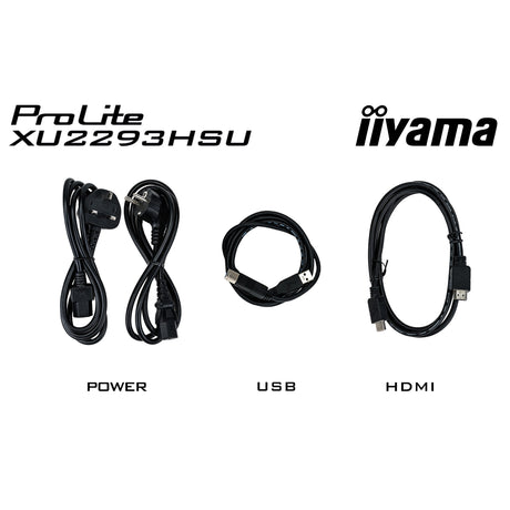 Monitor Iiyama prolite xu2293hsu-b7 21.5 (czarny, HDMI, Display Port, 2x USB-A, USB-B)