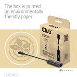 Adapter Club 3D USB-A na RJ45 Ethernet 5 Gb/s (czarny)