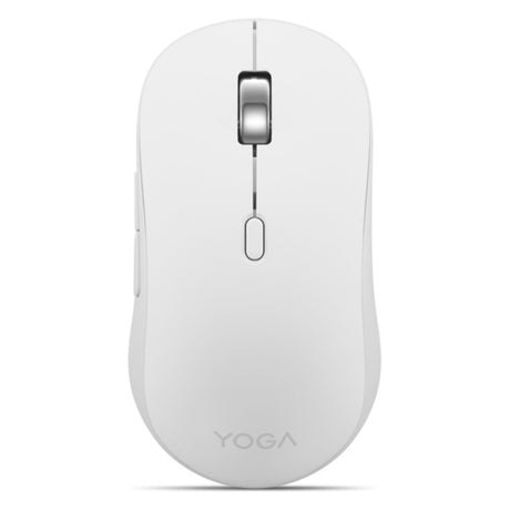 Mysz do jogi Lenovo (biało-szary, bluetooth 5.3, 400 - 4000 dpi)