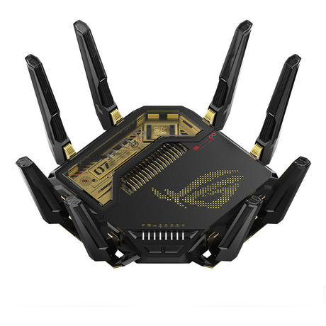 Router Asus rog rapture gt-be98 z okazji 20. rocznicy wydania (czarny)