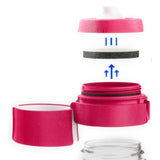 Butelka do picia Brita fill go Vital 0,6 l (przezroczysta jagoda)