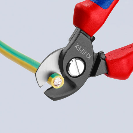 Obcinak do kabli Knipex 95 12 165 do miedzi i aluminium ø 15mm