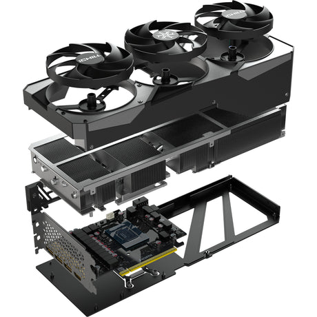 Karta graficzna Inno3d geforce rtx 5080 ichill x3 (dlss 4, 3x display port, 1x hdmi 2.1)
