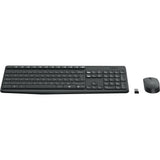 Bezprzewodowy zestaw stacjonarny Logitech mk235 (czarny, układ US-International (QWERTY))