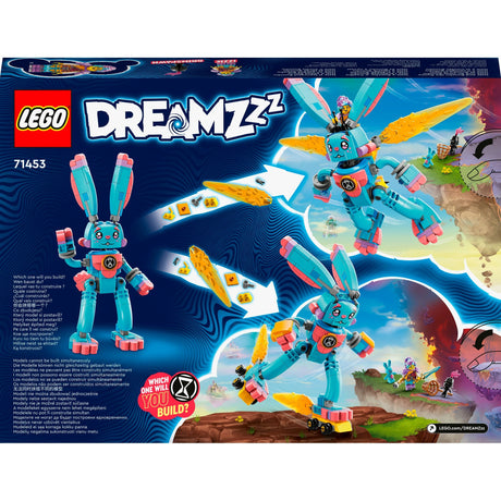 Lego dreamzzz - zabawka konstrukcyjna-królik izzie i bukietu (71453)