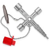 Klucz nasadowy krzyżowy Knipex - 5 7 8+10+4-10mm